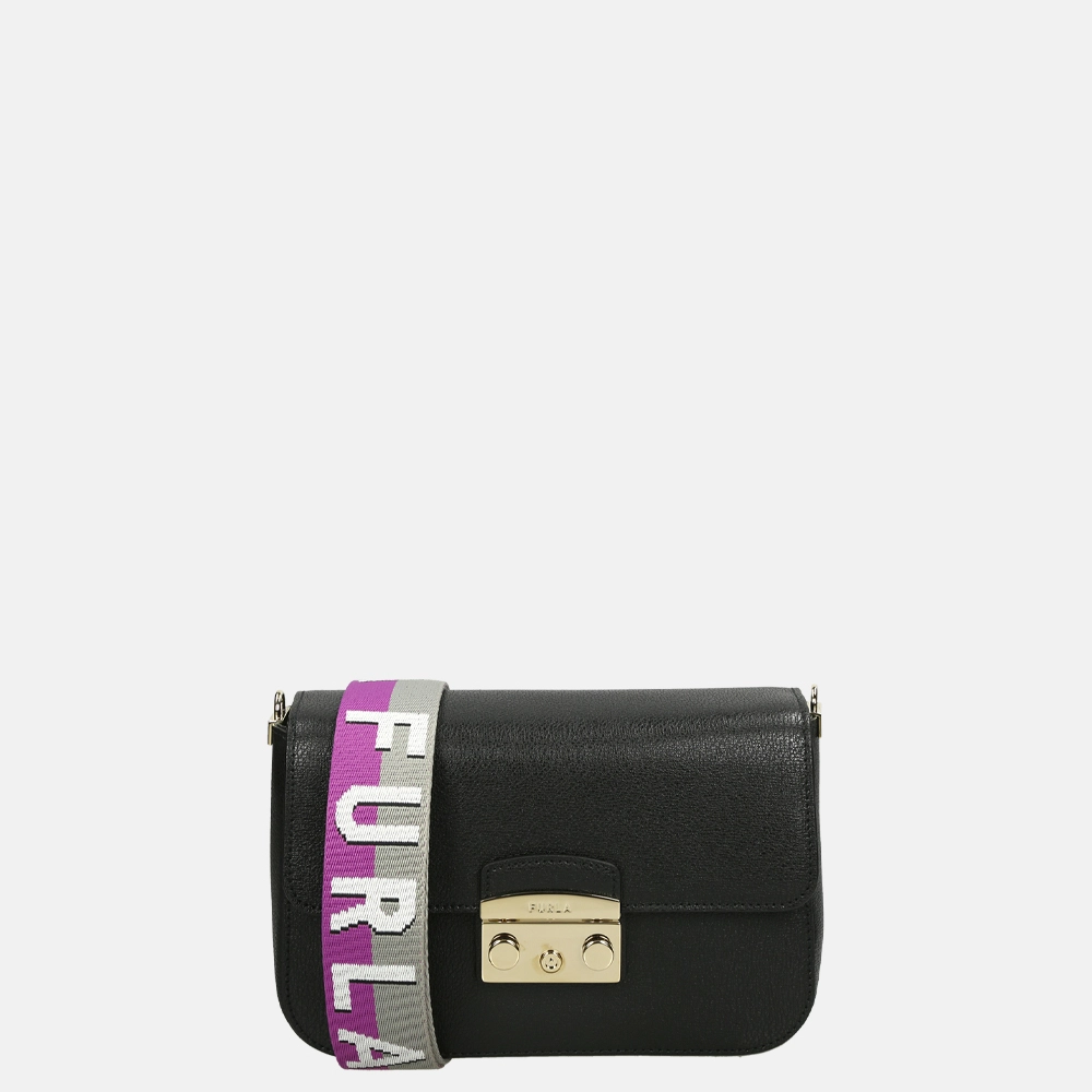 Furla Metropolis crossbody tas S nero bij Duifhuizen